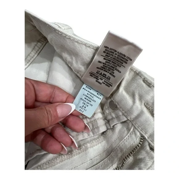HUDSON jeans Jade High-Rise Straight Loose Fit Jean size 24